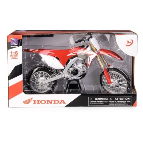 Daffi, Honda CRF450R 2018, мотоцикл, модель, металлическая, 1: 6