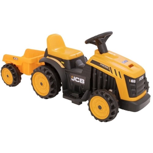 EVO, JCB, трактор с прицепом, аккумуляторный автомобиль