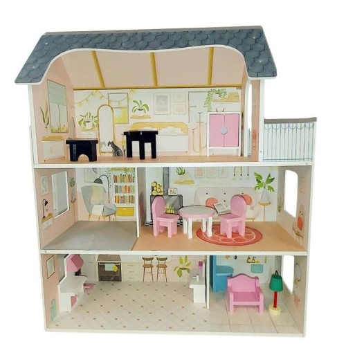 Anek для детей, деревянный кукольный домик