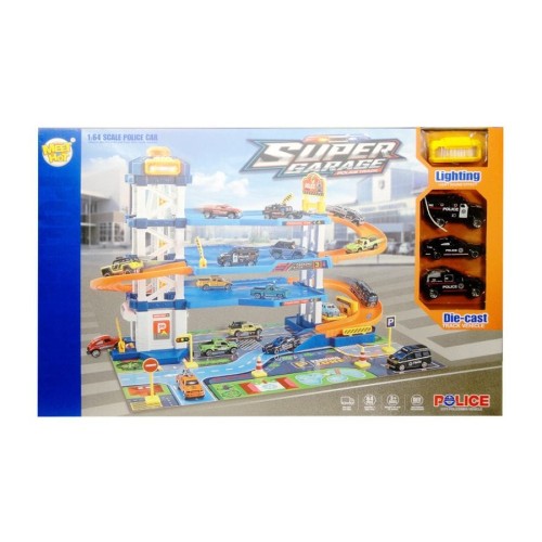 Swede, интерактивная парковка с транспортными средствами