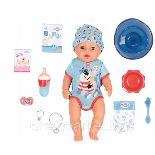 Интерактивная кукла Baby Born Волшебный малыш 43 см - Zapf Creation 827963