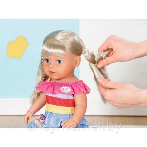 Интерактивная кукла  Baby Born Сестричка Нежные объятья - Zapf Creation 830345