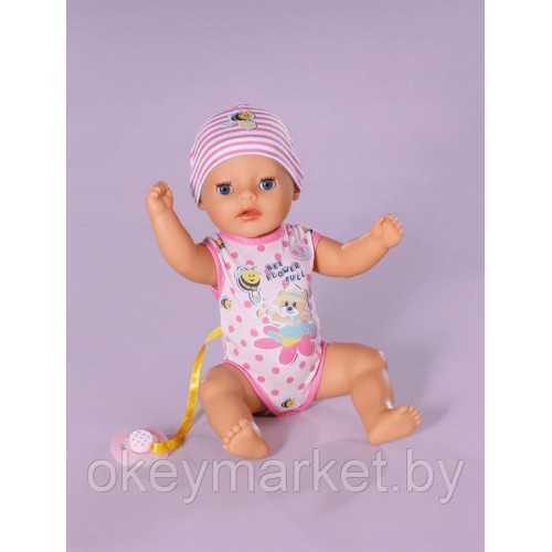 Интерактивная кукла Baby Born Baby Girl 36 см - Zapf Creation 834596