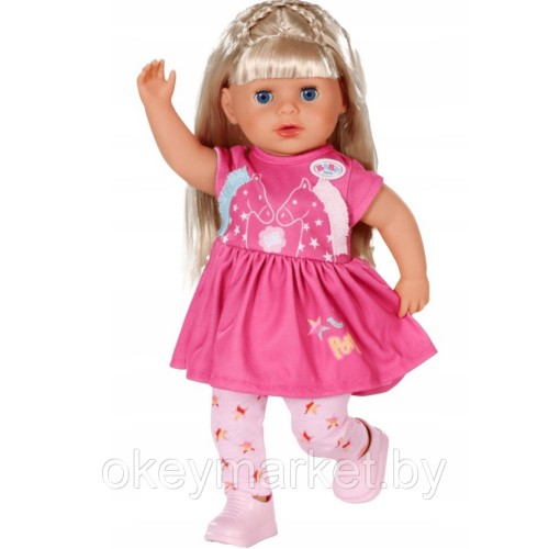 Интерактивная кукла Baby Born Сестричка 36 см - Zapf Creation 835722