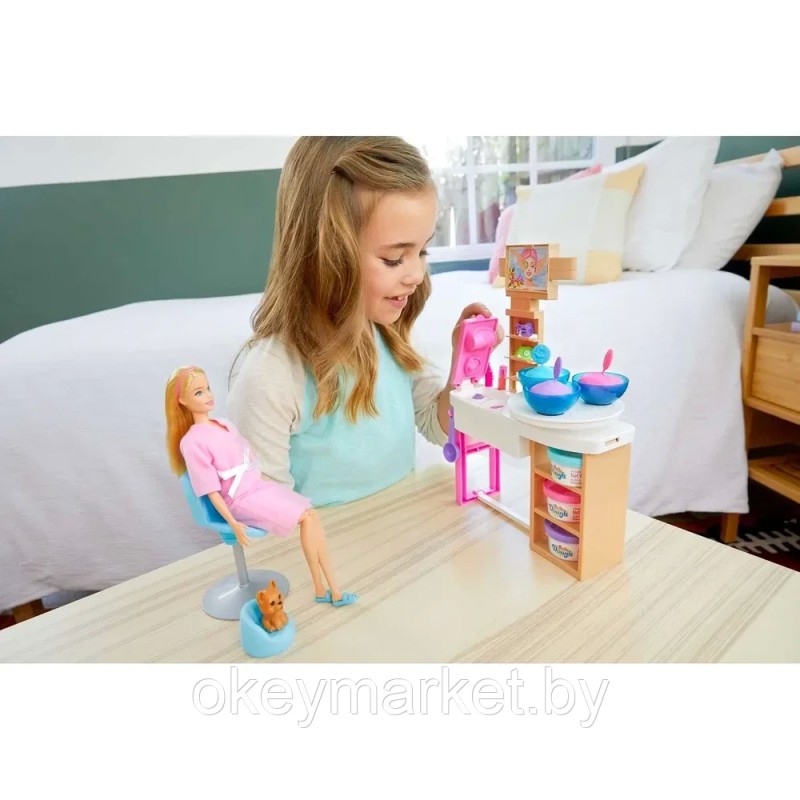 Игровой набор Barbie Оздоровительный Спа-центр GJR84