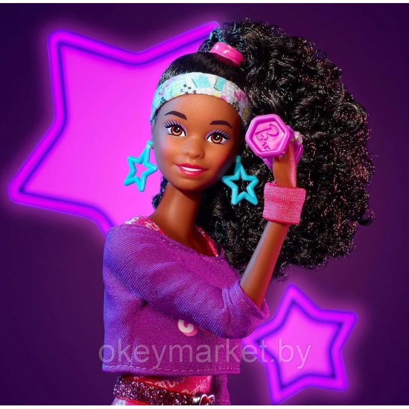 Коллекционная кукла Mattel Аэробика Barbie Rewind 80s Edition GTJ87