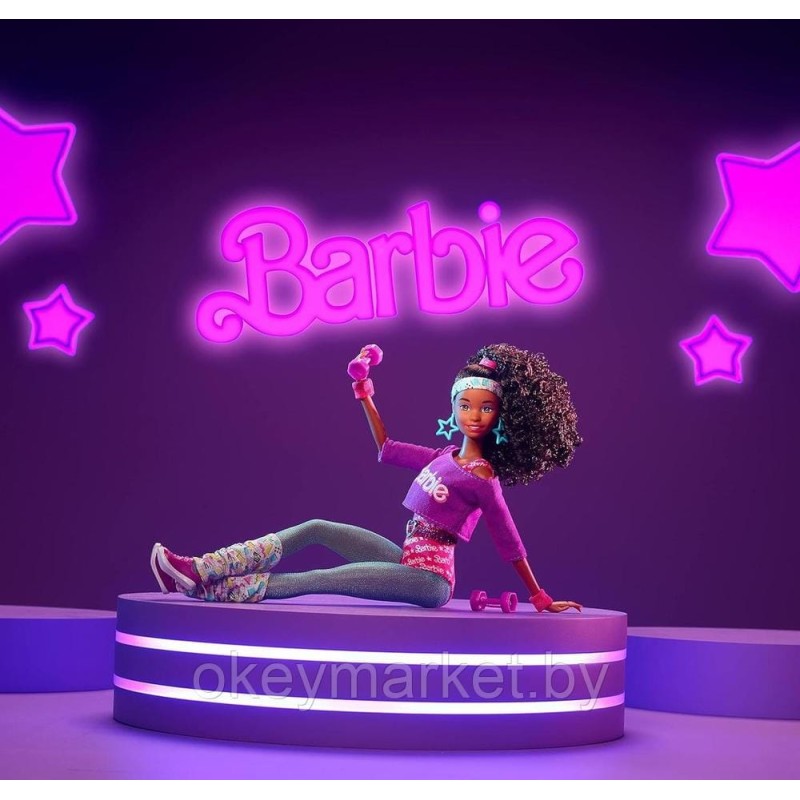 Коллекционная кукла Mattel Аэробика Barbie Rewind 80s Edition GTJ87