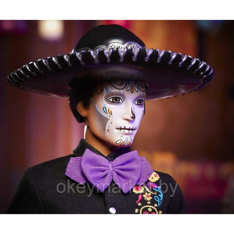 Коллекционная кукла Mattel Barbie Signature, Da De Muertos Ken, 2021 GXL26