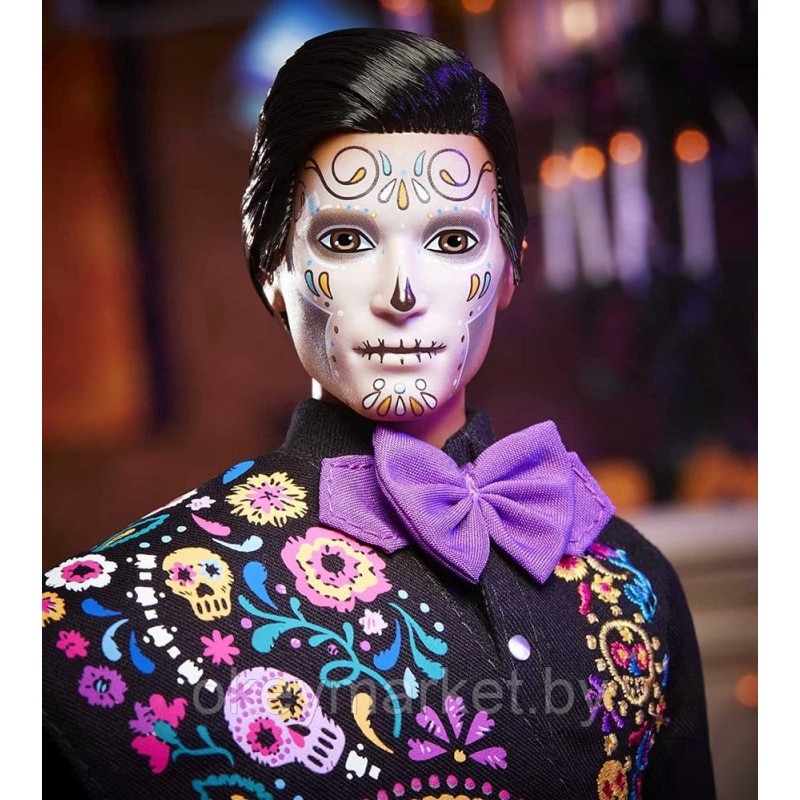 Коллекционная кукла Mattel Barbie Signature, Da De Muertos Ken, 2021 GXL26