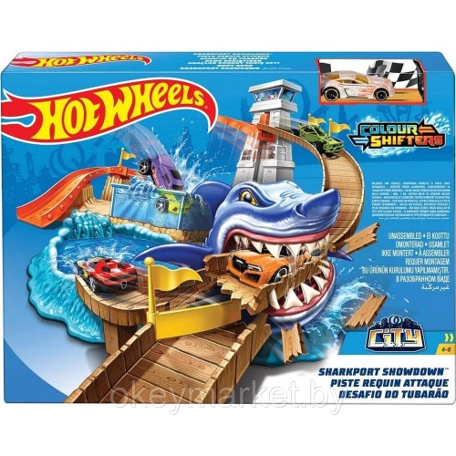 Игровой набор Hot Wheels Трек Атака акулы BGK04