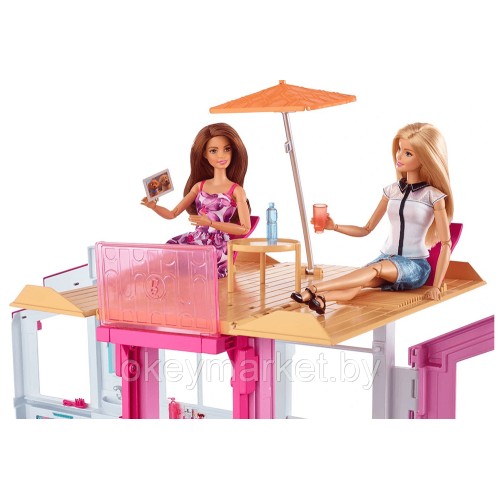 Игровой набор Barbie Городской дом Малибу DLY32