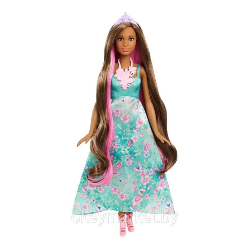 Кукла Barbie Dreamtopia цветные прически DWH43