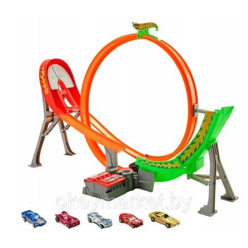 Набор игровой Hot Wheels Автотрек Экшн Безумный форсаж FCF18
