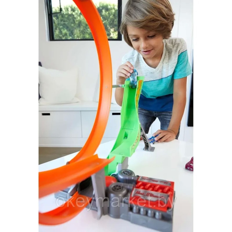 Набор игровой Hot Wheels Автотрек Экшн Безумный форсаж FCF18