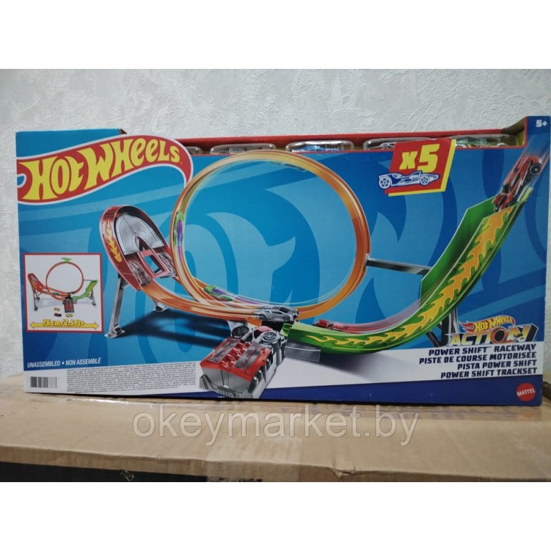 Набор игровой Hot Wheels Автотрек Экшн Безумный форсаж FCF18