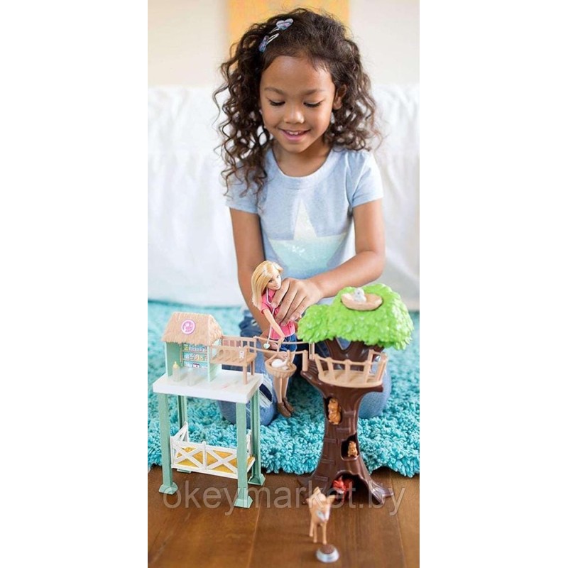 Игровой набор Барби Спасатель животных FCP78