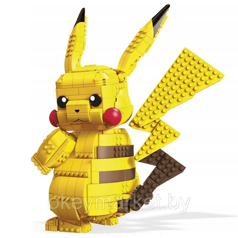 Конструктор Mega Construx ПИКАЧУ Pokemon Jumbo PIKACHU FVK81