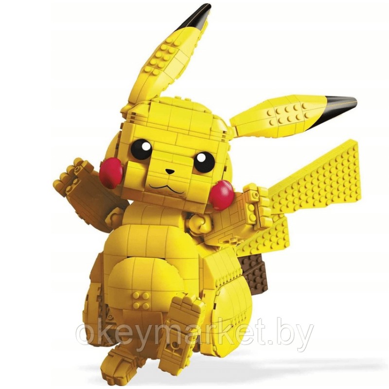 Конструктор Mega Construx ПИКАЧУ Pokemon Jumbo PIKACHU FVK81