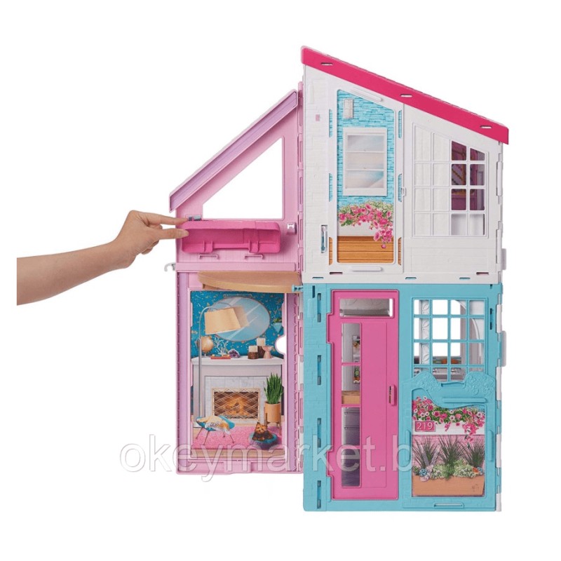 Кукольный домик Барби Малибу Mattel Barbie FXG57