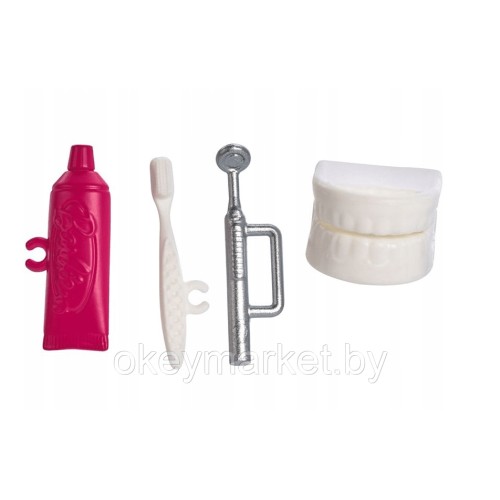 Набор игровой Barbie Кем быть Дантист FXP16