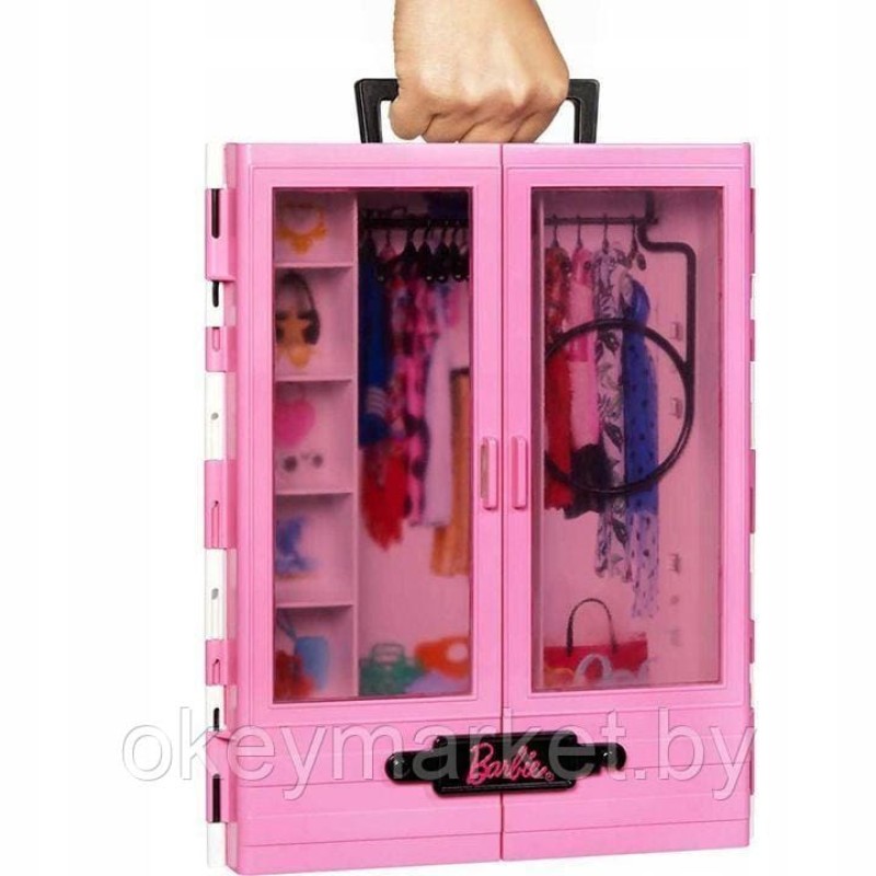 Игровой набор Barbie Розовый шкаф модницы GBK11