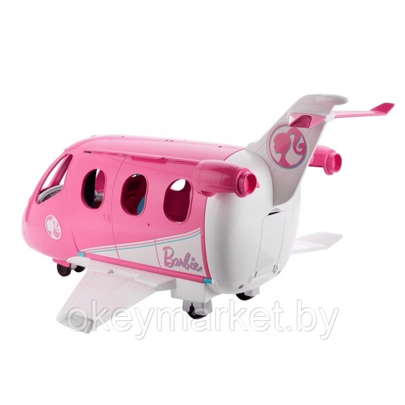 Игровой набор Самолёт мечты с куклой Барби Пилот GJB33