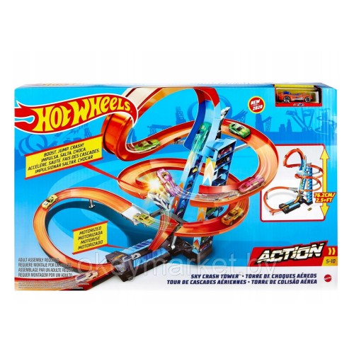 Игровой набор Hot Wheels Падение с башни GJM76