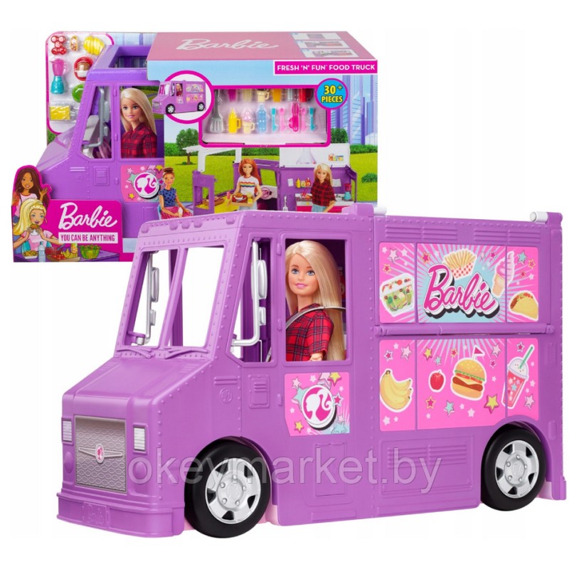 Игровой набор Barbie Фургон Food Truck GMW07