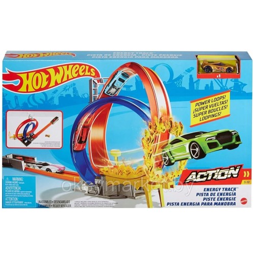 Игровой набор Hot Wheels автотрек Бесконечная энергия GND92