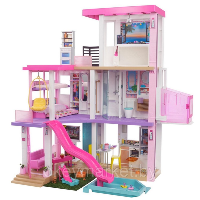 Кукольный домик Барби Mattel Дом мечты GRG93