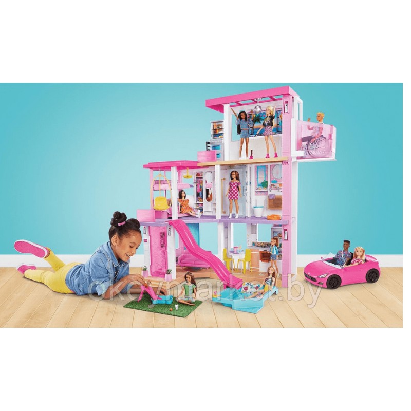 Кукольный домик Барби Mattel Дом мечты GRG93