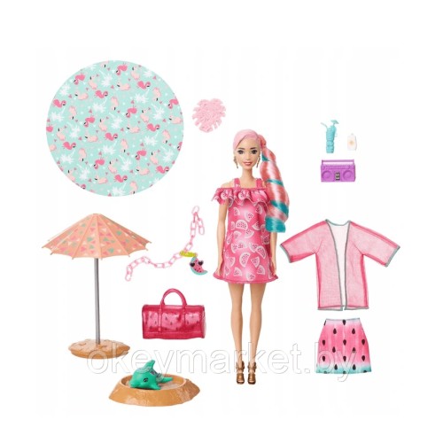 Кукла Barbie Ultimate Color Reveal Арбуз GTN19