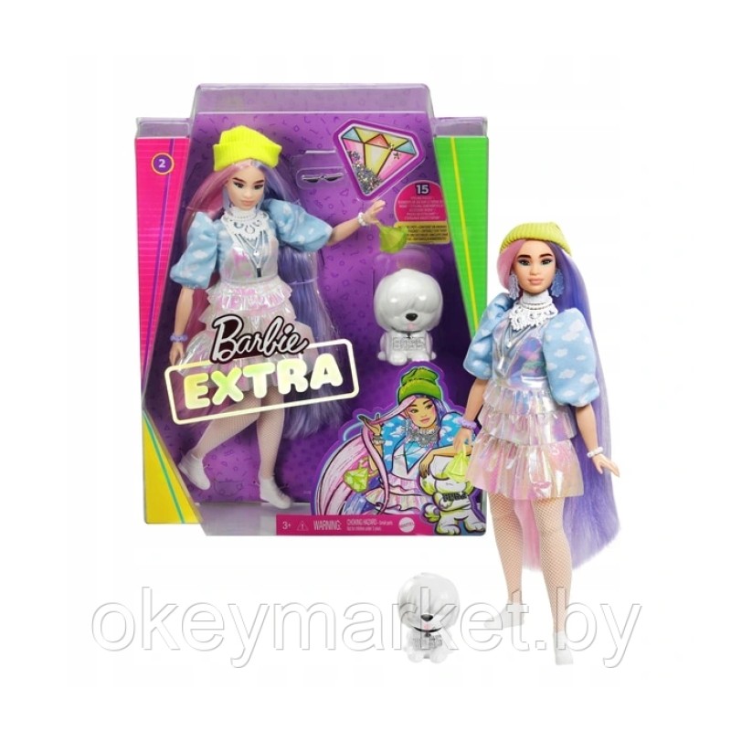 Кукла Barbie Экстра в шапочке GVR05