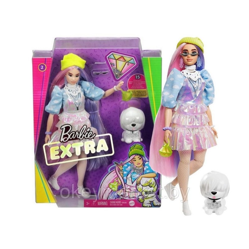 Кукла Barbie Экстра в шапочке GVR05