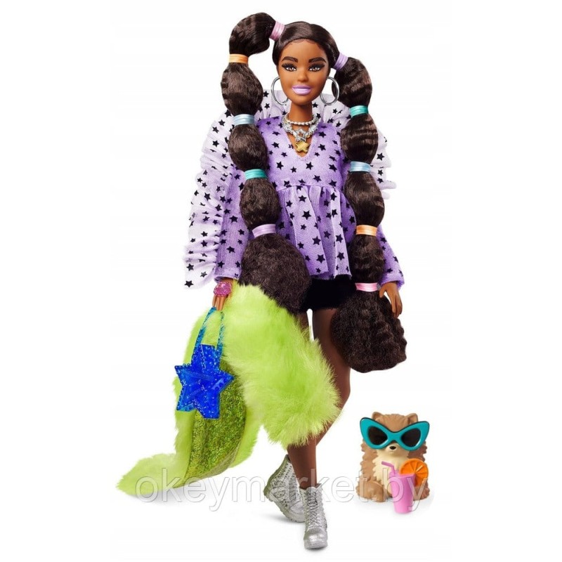 Кукла Barbie Экстра c косичками GXF10