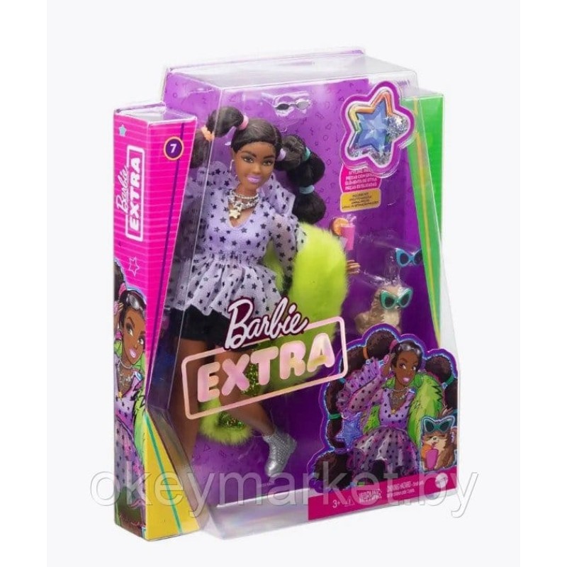 Кукла Barbie Экстра c косичками GXF10