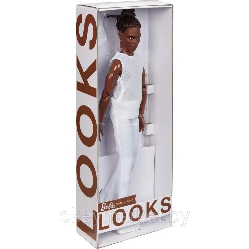 Кукла Mattel Barbie Looks Кен брюнет GXL14