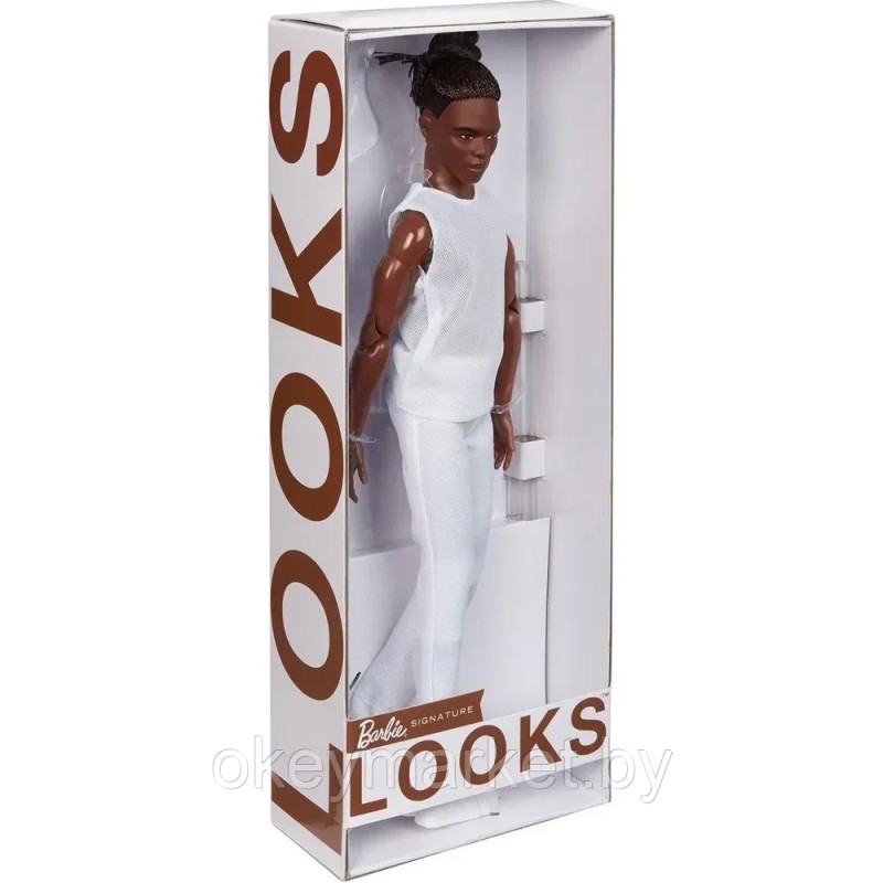 Кукла Mattel Barbie Looks Кен брюнет GXL14