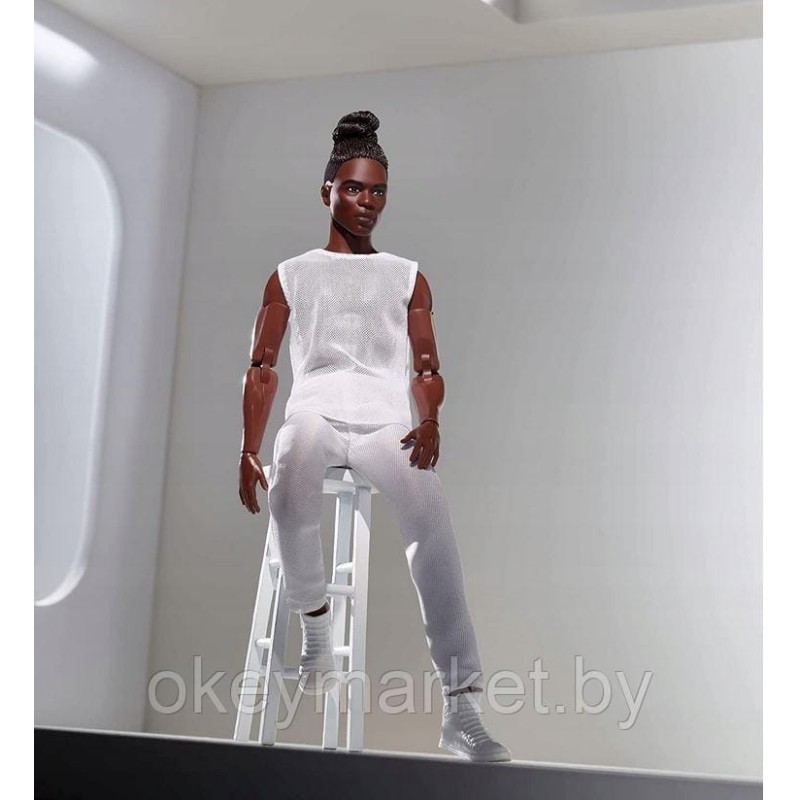 Кукла Mattel Barbie Looks Кен брюнет GXL14