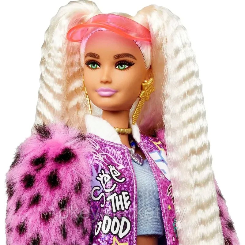 Кукла Barbie Экстра блондинка c косичками GYJ77