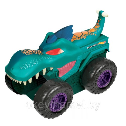 Игровой набор Hot Wheels Монстр-трак Голодный Мега Рекс GYL13