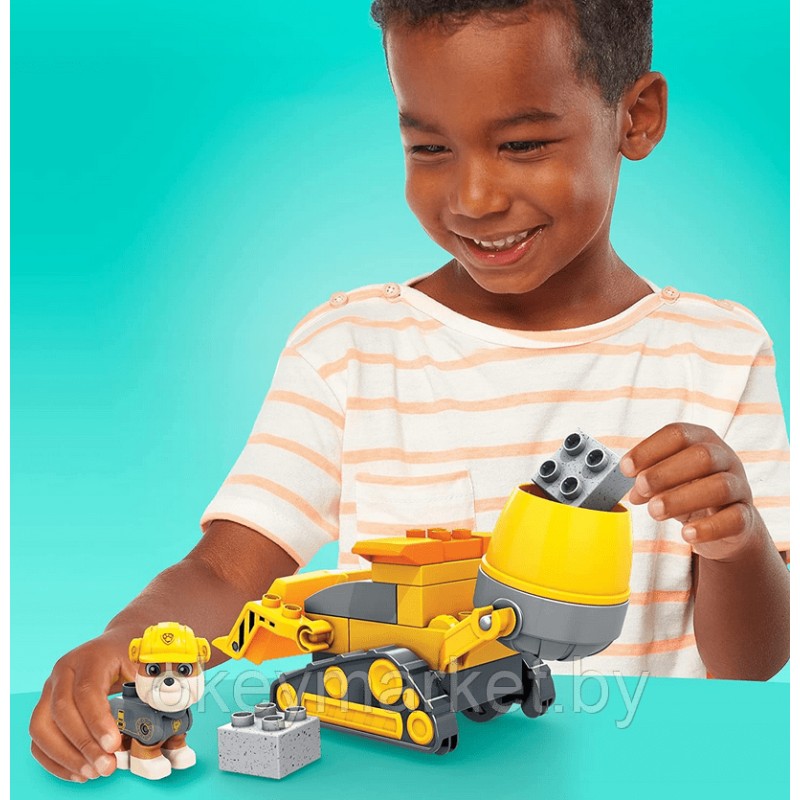 Конструктор Mega Bloks Крепыш и бетономешалка GYW91