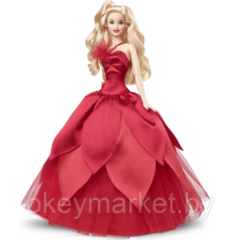 Коллекционная кукла Mattel Barbie Праздничная  HBY03