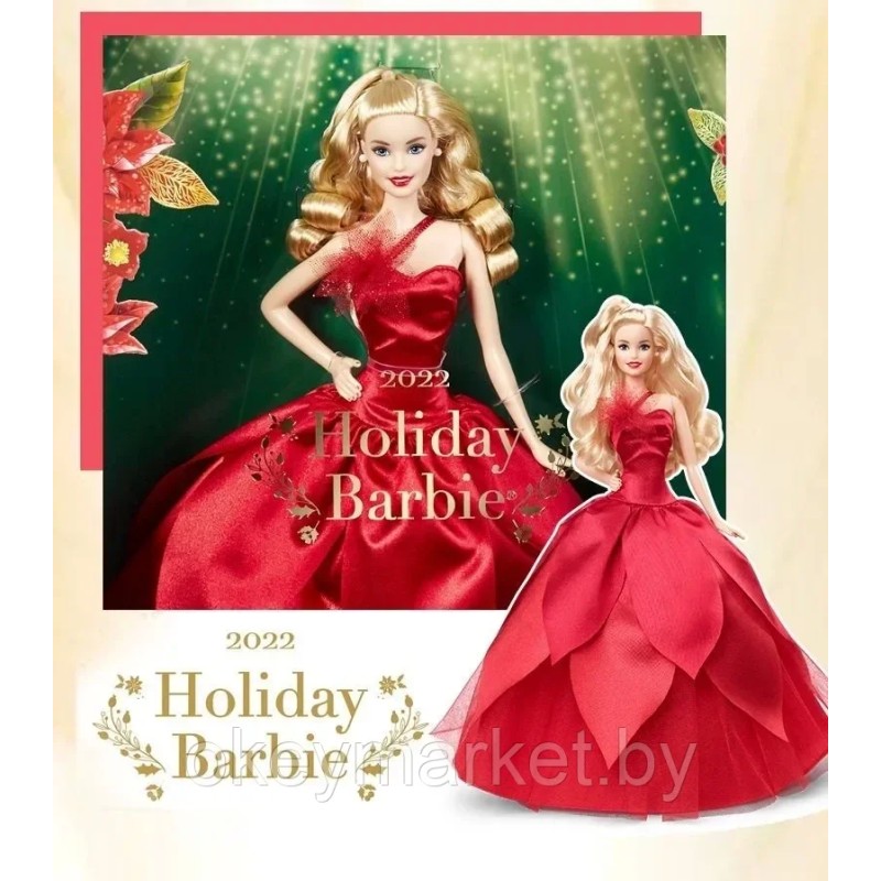 Коллекционная кукла Mattel Barbie Праздничная  HBY03