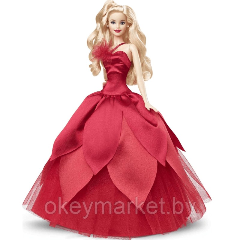 Коллекционная кукла Mattel Barbie Праздничная  HBY03
