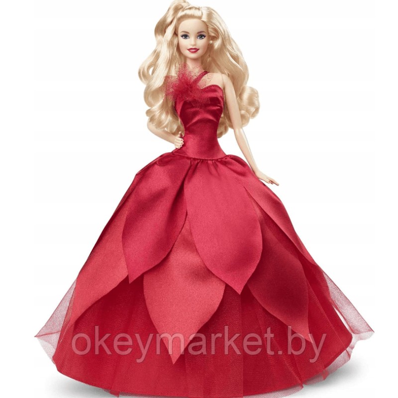 Коллекционная кукла Mattel Barbie Праздничная  HBY03