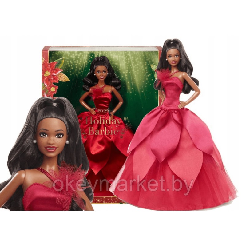 Коллекционная кукла Mattel Barbie Праздничная  HBY04