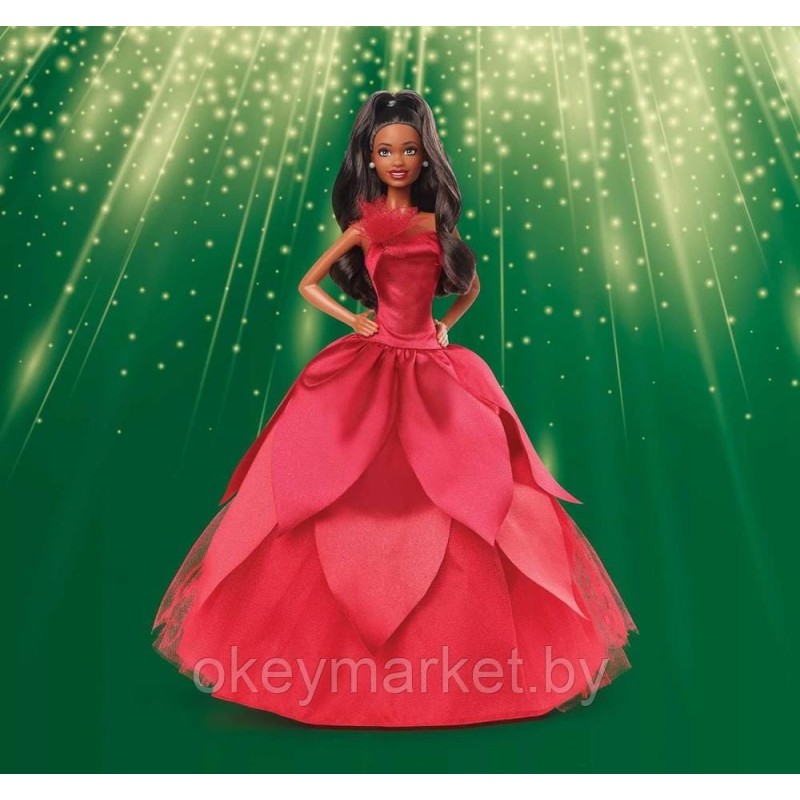 Коллекционная кукла Mattel Barbie Праздничная  HBY04