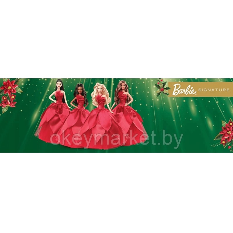 Коллекционная кукла Mattel Barbie Праздничная  HBY05