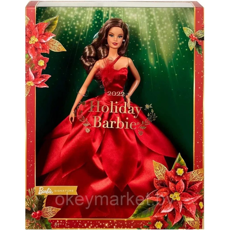 Коллекционная кукла Mattel Barbie Праздничная  HBY05